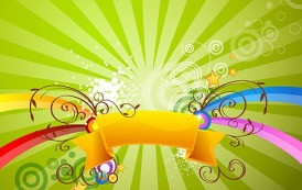 גרפיקה וקטורית להורדה- כרזה צבעונית ומעוצבת