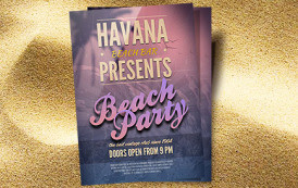 PSD להורדה – עיצוב פלאייר למסיבה