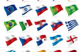 דגלי העולם בוקטור להורדה