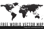 גרפיקה וקטורית להורדה- מפת העולם