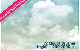 מברשות עננים לפוטושופ להורדה