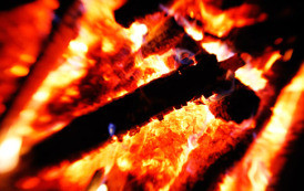 טקסטורות של אש וגחלים ברזולוציה גבוהה