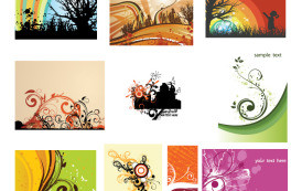 סט רקעים וקטוריים באיכות מעולה – מומלץ