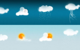 להורדה psd בנושא "מזג אוויר"