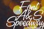 פונט Speedway בסגנון כתב יד חופשי